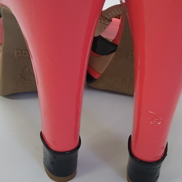 Unlisted Strappy peach silhouettes open toe - Picture 3 of 4